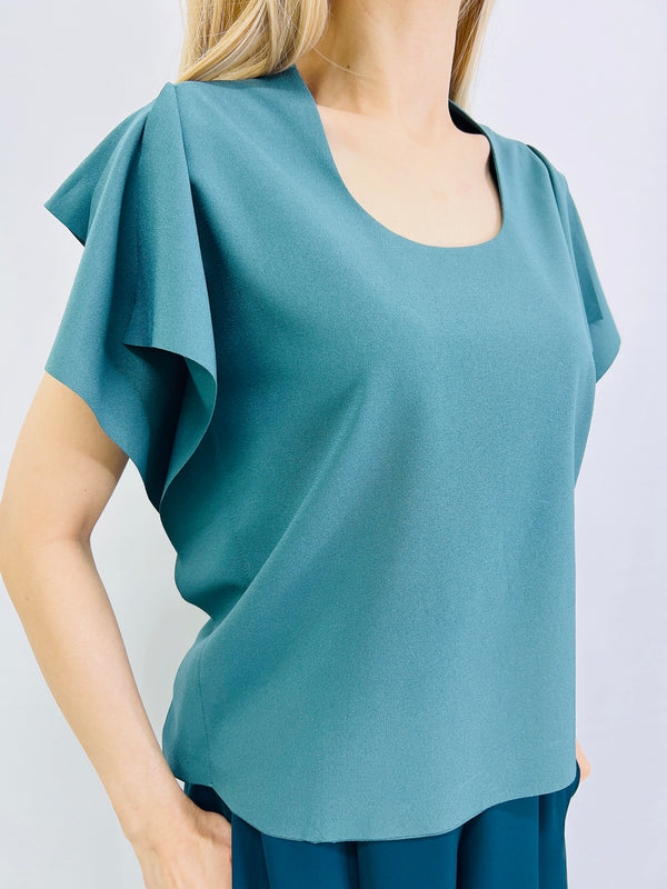 River Top in Teal