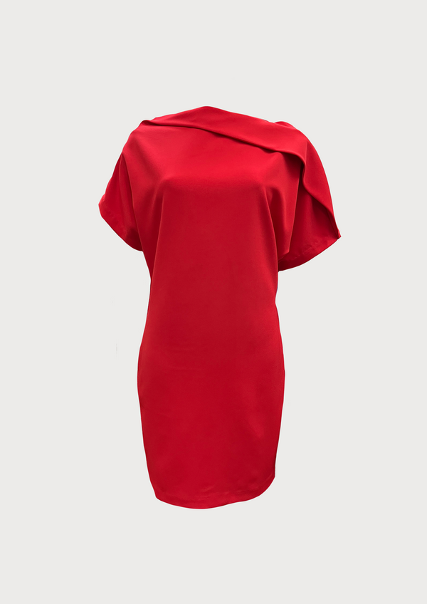 Shibuya Dress in Red